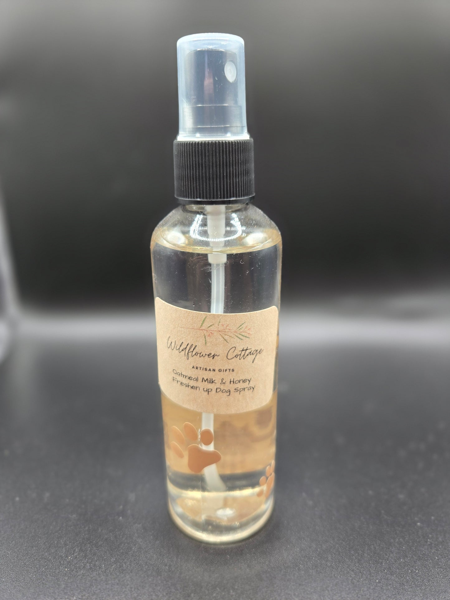 Freshen up dog spray