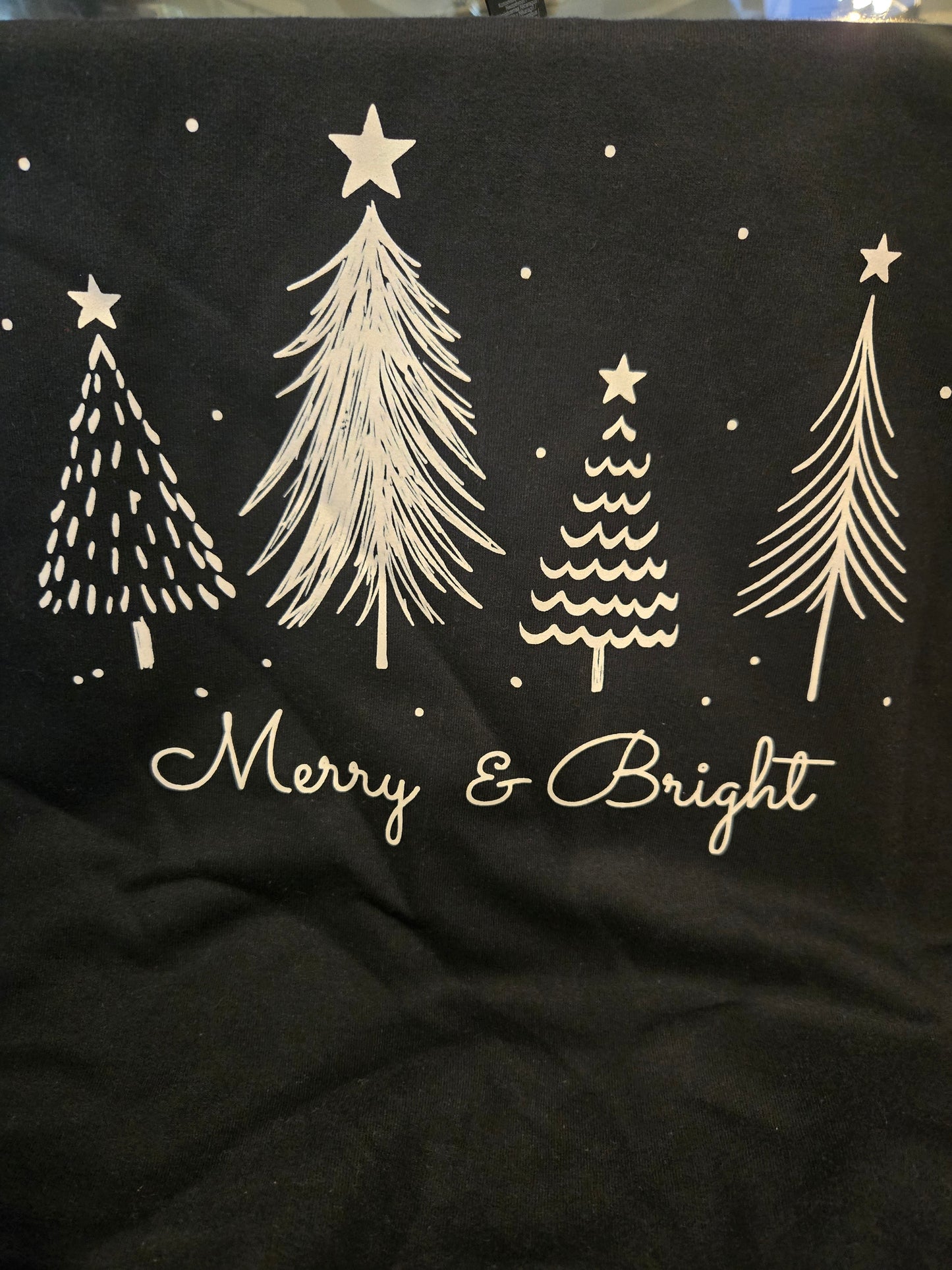 Black Sweatshirt (Merry & Bright)