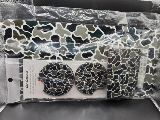 Car Tag Set ( Camo)